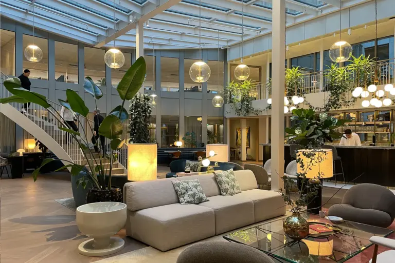 Cecil Coworking, växtinredning, växtväggar inomhus, babylone