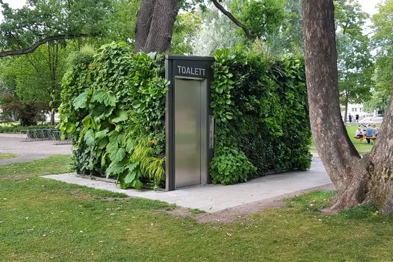 JCDecaux, växtväggar utomhus