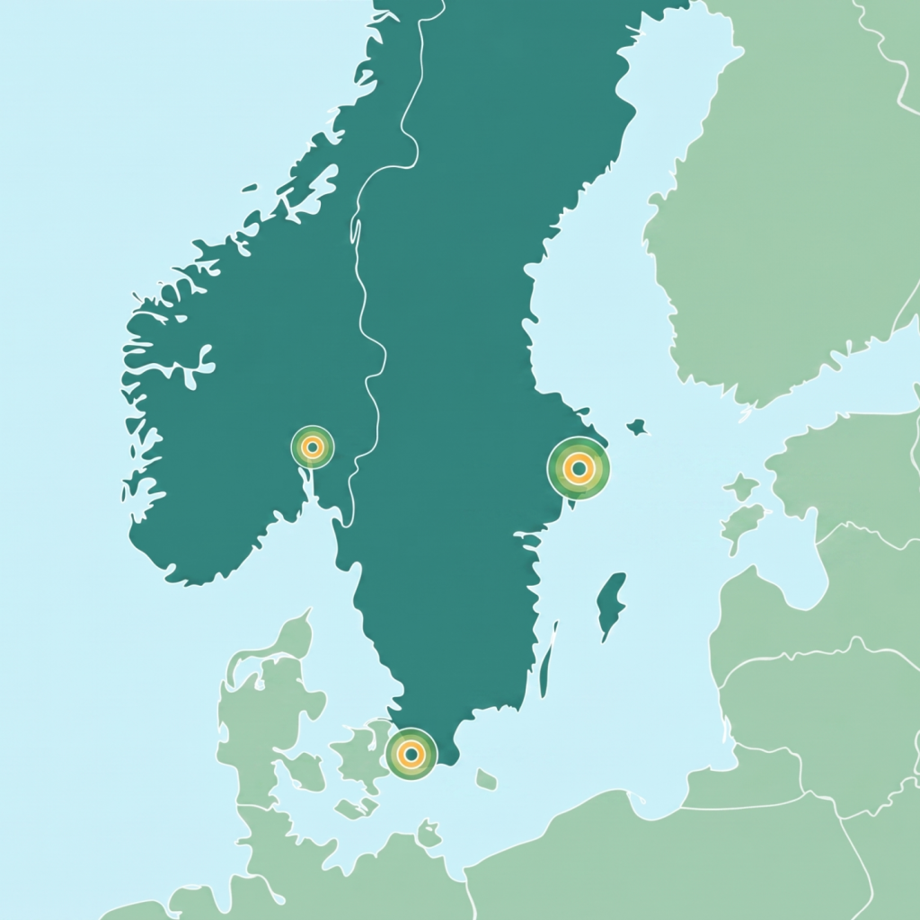 Greenworks karta Kontakta oss